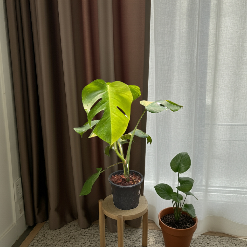 Monstera borsigiana aurea variegated